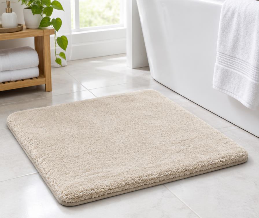 Plush Memory Foam Bath Mat
